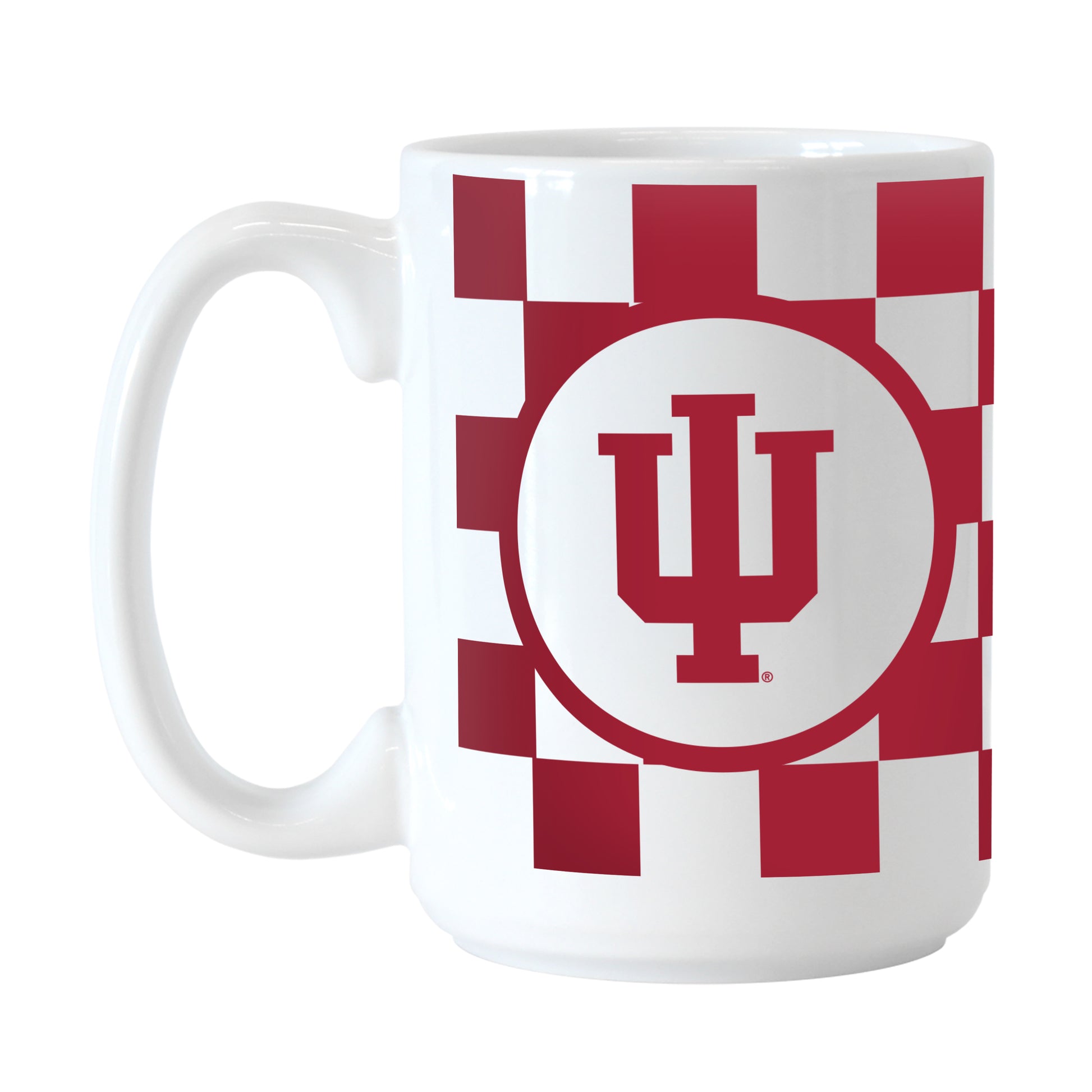 Indiana 15oz Checkerboard Sublimated Mug