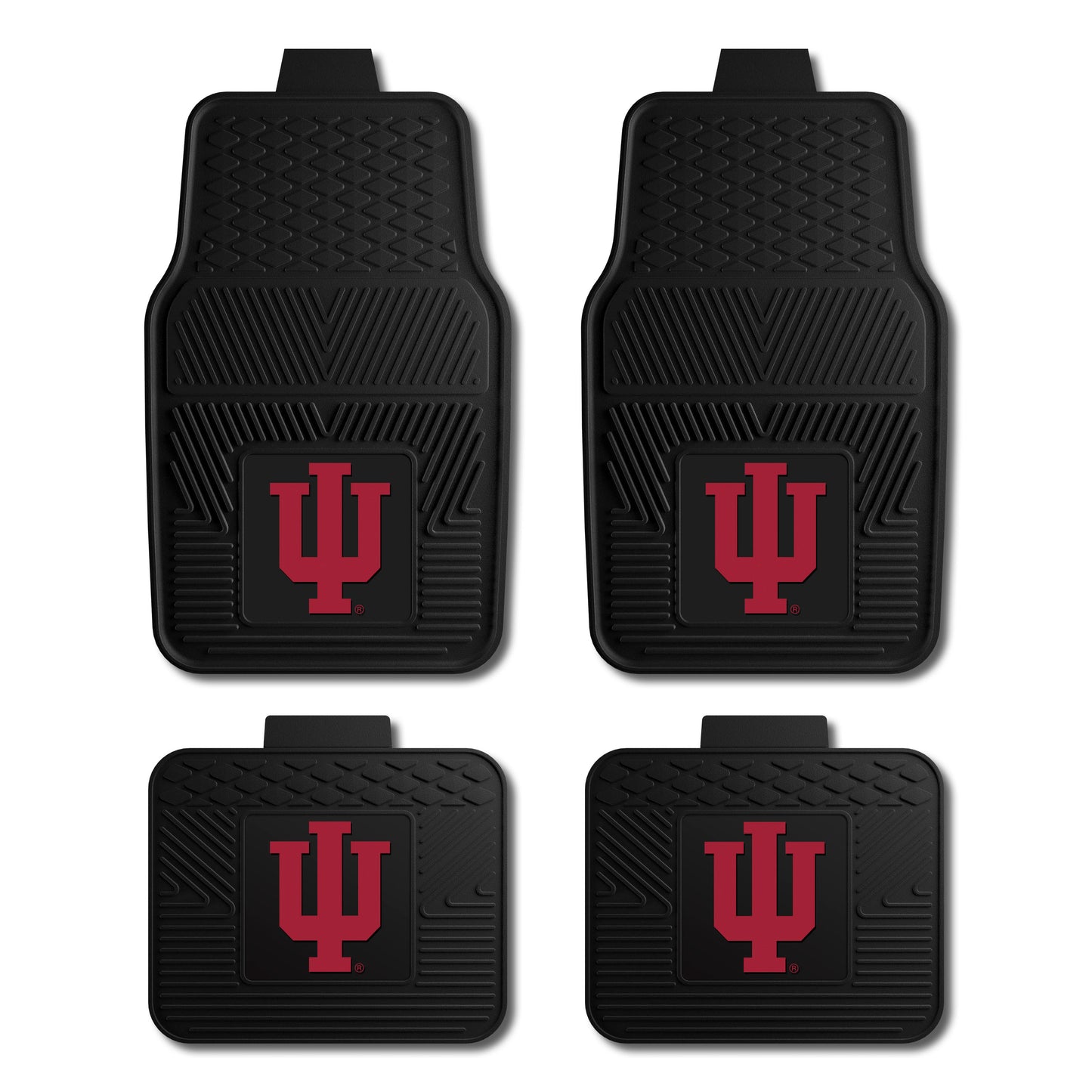 Indiana University 4-pc Vinyl Car Mat Set