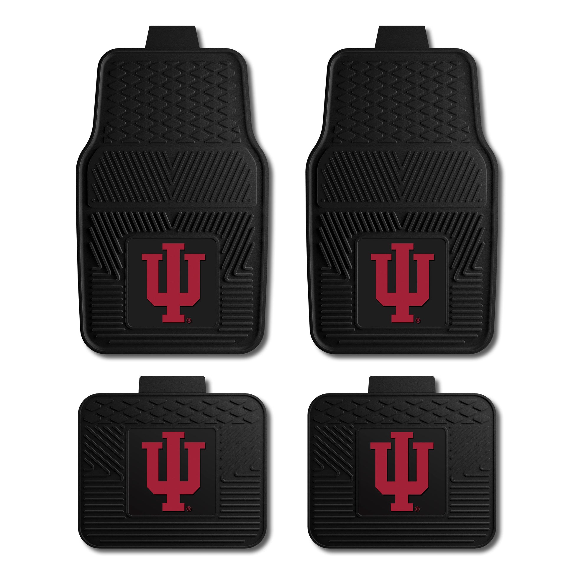 Indiana University 4-pc Vinyl Car Mat Set