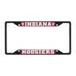 Indiana University Black License Plate Frame