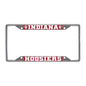 Indiana University Chrome License Plate Frame