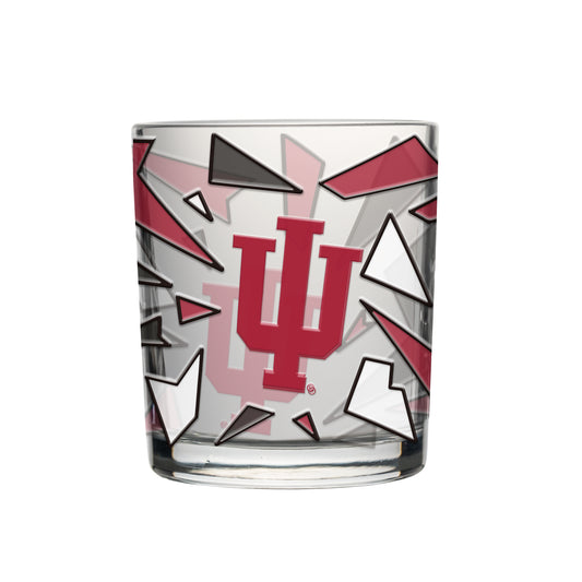 Indiana 12oz Prism Stained Rocks Glass
