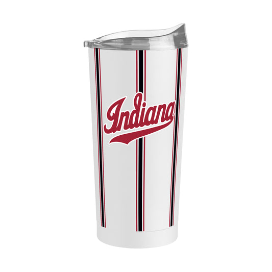 Indiana 20oz Thin Stripe Powder Coat Tumbler