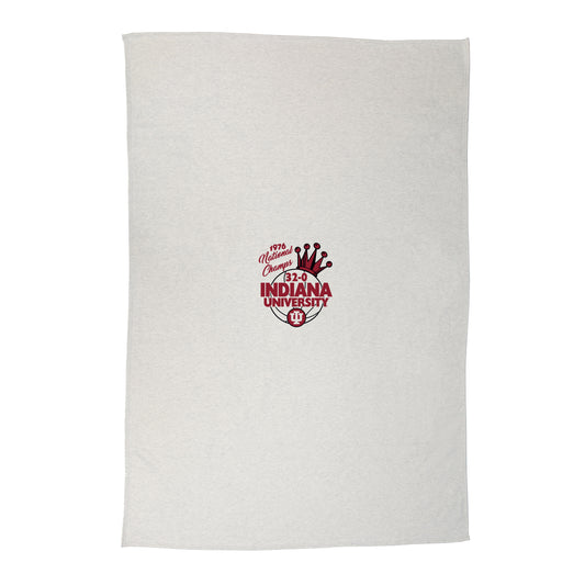 Indiana University - Vintage Sublimated Sweatshirt Blanket