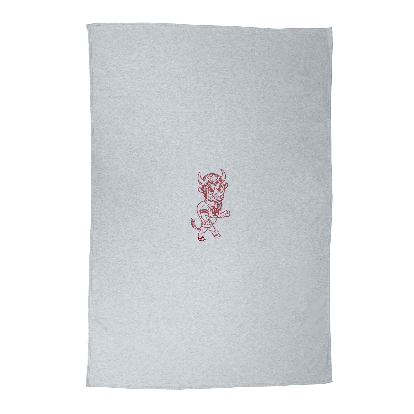 Indiana University - Vintage Sublimated Bison Sweatshirt Blanket