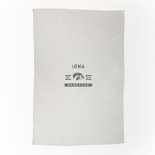 Iowa Sublimated Sweatshirt Blanket
