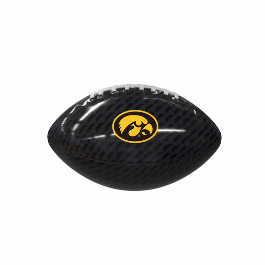 Iowa Carbon Fiber Mini Size Glossy Football