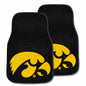 University of Iowa 2-pc Carpet Car Mat Set