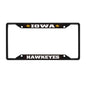 Iowa Black License Plate Frame