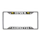 Iowa Chrome License Plate Frame