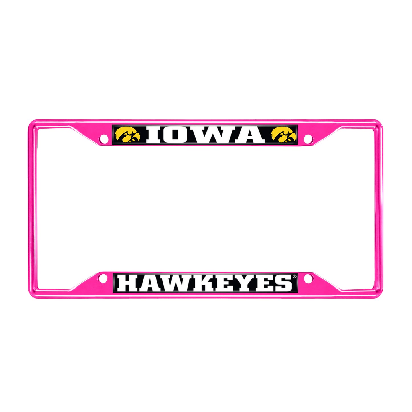 University of Iowa-Pink License Plate Frame