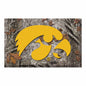 University of Iowa Camo Scraper Mat