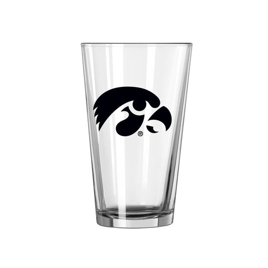 Iowa 16oz From the Logo Herkey Pint Glass