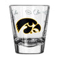Iowa 2oz Ombre Playmaker Shot Glass