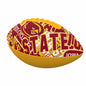 Iowa State University Mini Abstract Size Rubber Footballl