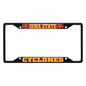 Iowa State University Black License Plate Frame