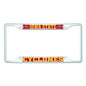 Iowa State University-White License Plate Frame