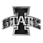 Iowa State University Plastic Chrome Emblem