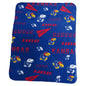Kansas Fanatics Classic Fleece Throw