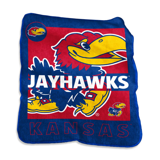 Kansas Fantics Raschel Throw