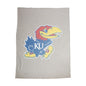 Kansas Oversized Logo Sublimated Sweatshirt Blanket