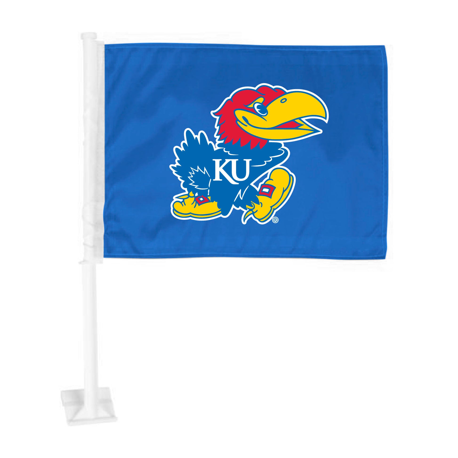 University of Kansas Car Flag