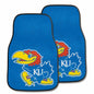 University of Kansas 2-pc Carpet Car Mat Set