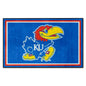 University of Kansas 4x6 Rug