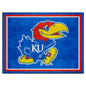 University of Kansas 8x10 Rug