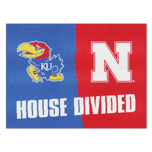 House Divided Mat - Kansas / Nebraska