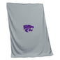 KS State Gray Sweatshirt Blanket (Screened)