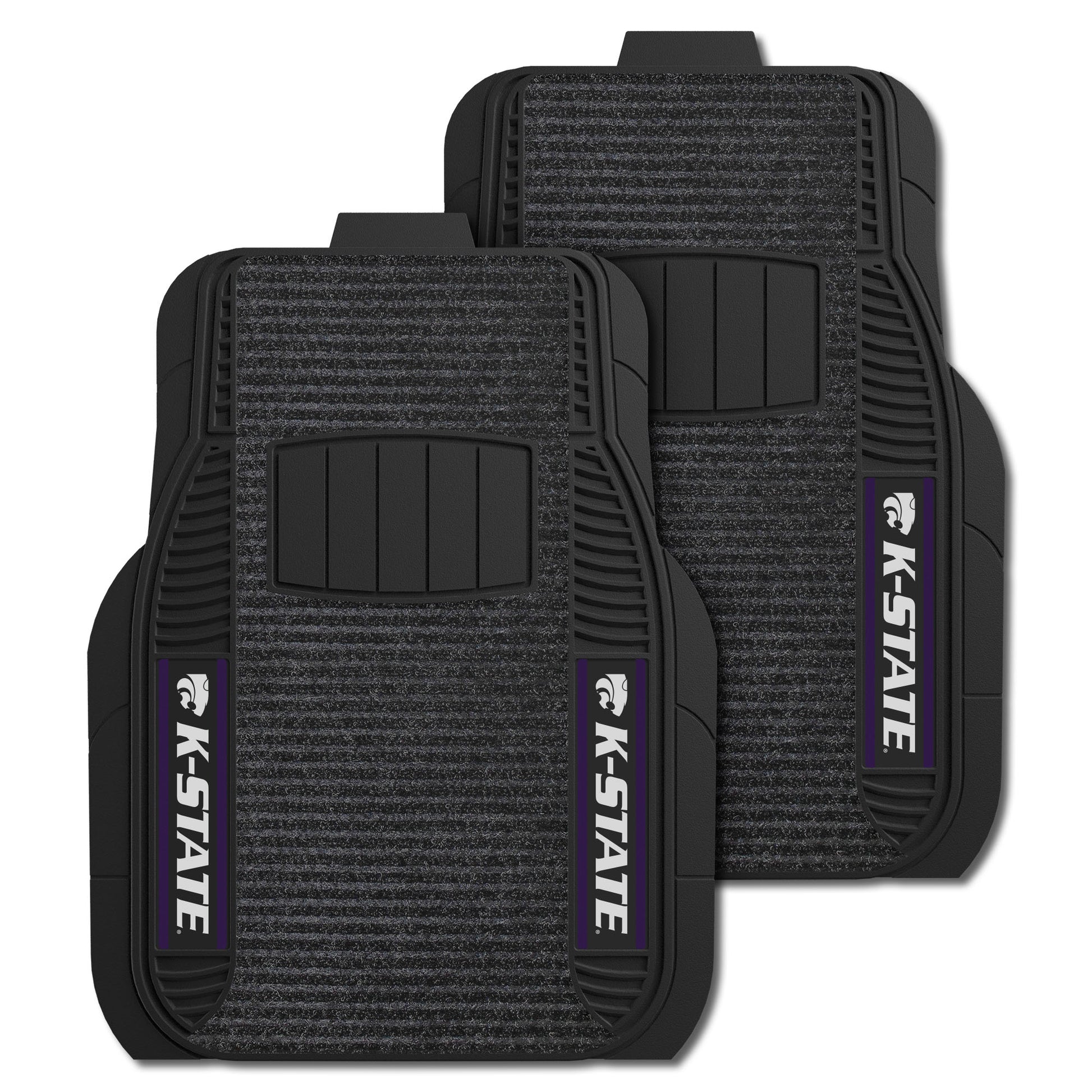 Kansas State University 2-pc Deluxe Car Mat Set