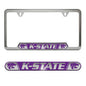 Kansas State University Embossed License Plate Frame