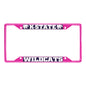 Kansas State University-Pink License Plate Frame