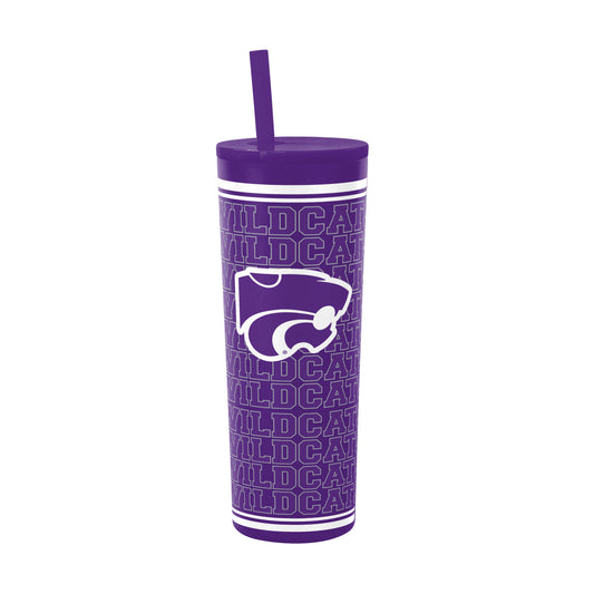 Kansas State 30oz Echo SS Straw Tumbler