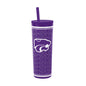 Kansas State 30oz Echo SS Straw Tumbler