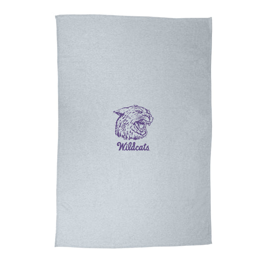Kansas State Vault Sublimated Sweatshirt Blanket