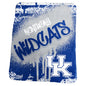 Kentucky Classic Graffiti Fleece Throw