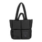 Kentucky Black Puff Tote