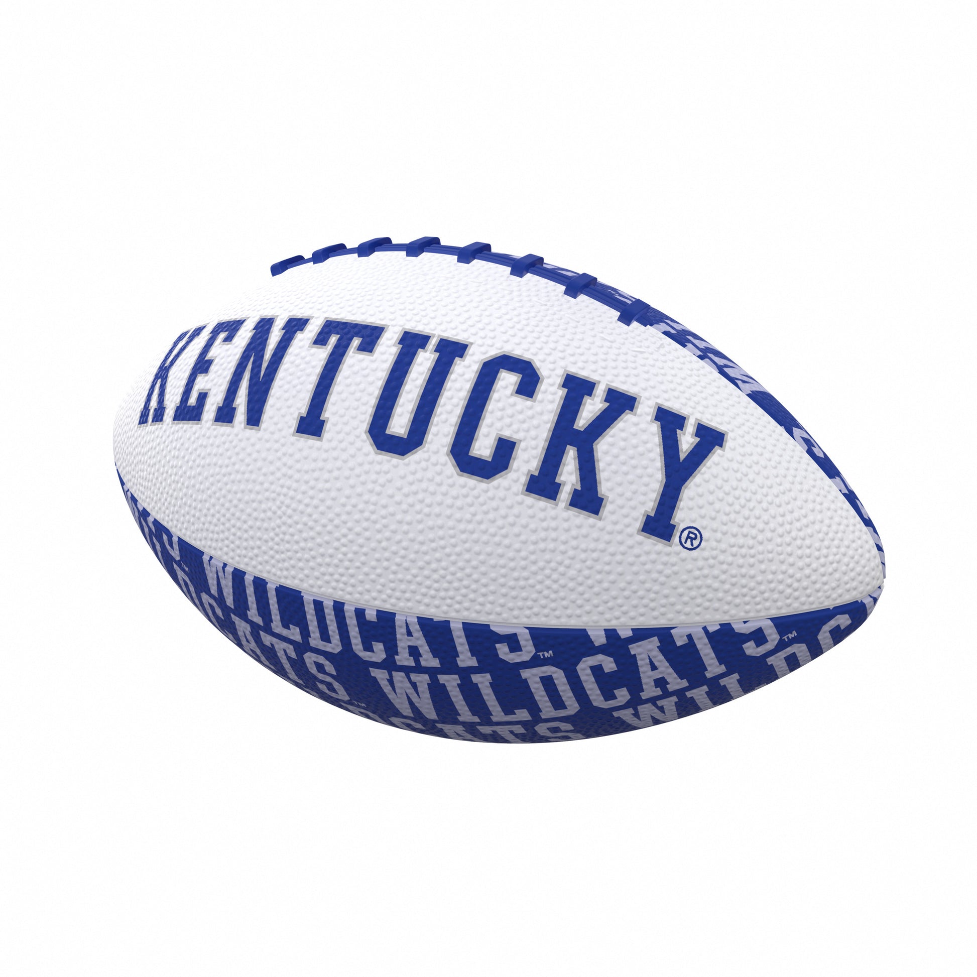 Kentucky Repeating Mini-Size Rubber Football