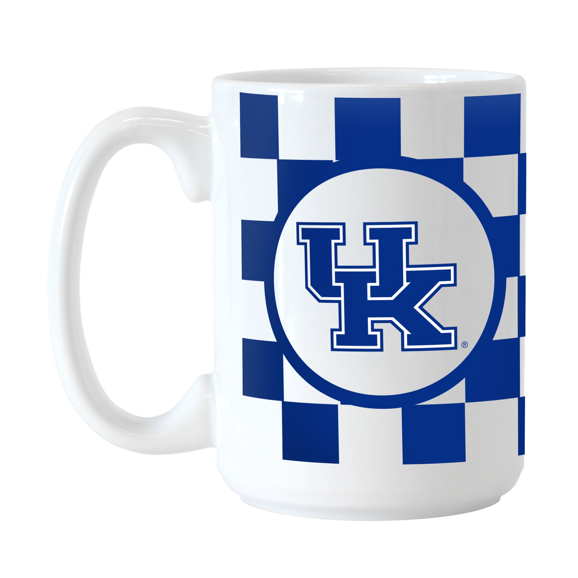 Kentucky 15oz Checkerboard Sublimated Mug