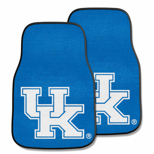 Kentucky 2-pc Carpet Car Mat Set