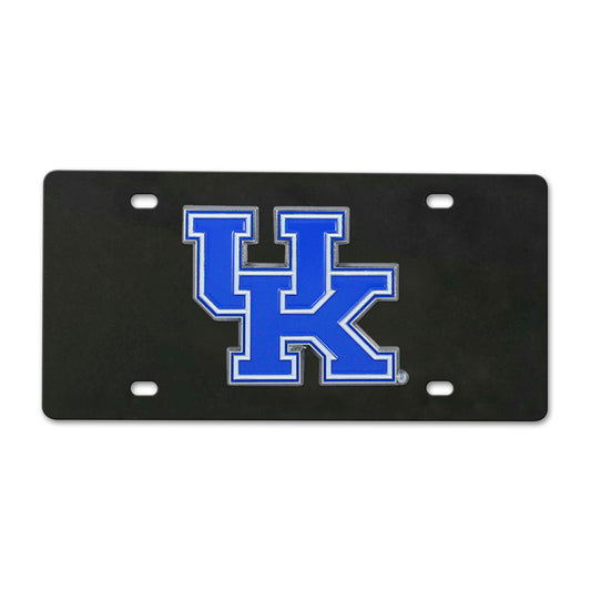 Kentucky Black Diecast License Plate