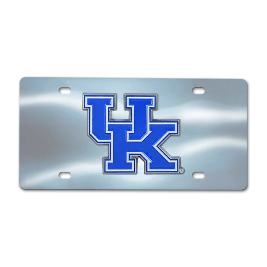 Kentucky Chrome Diecast License Plate