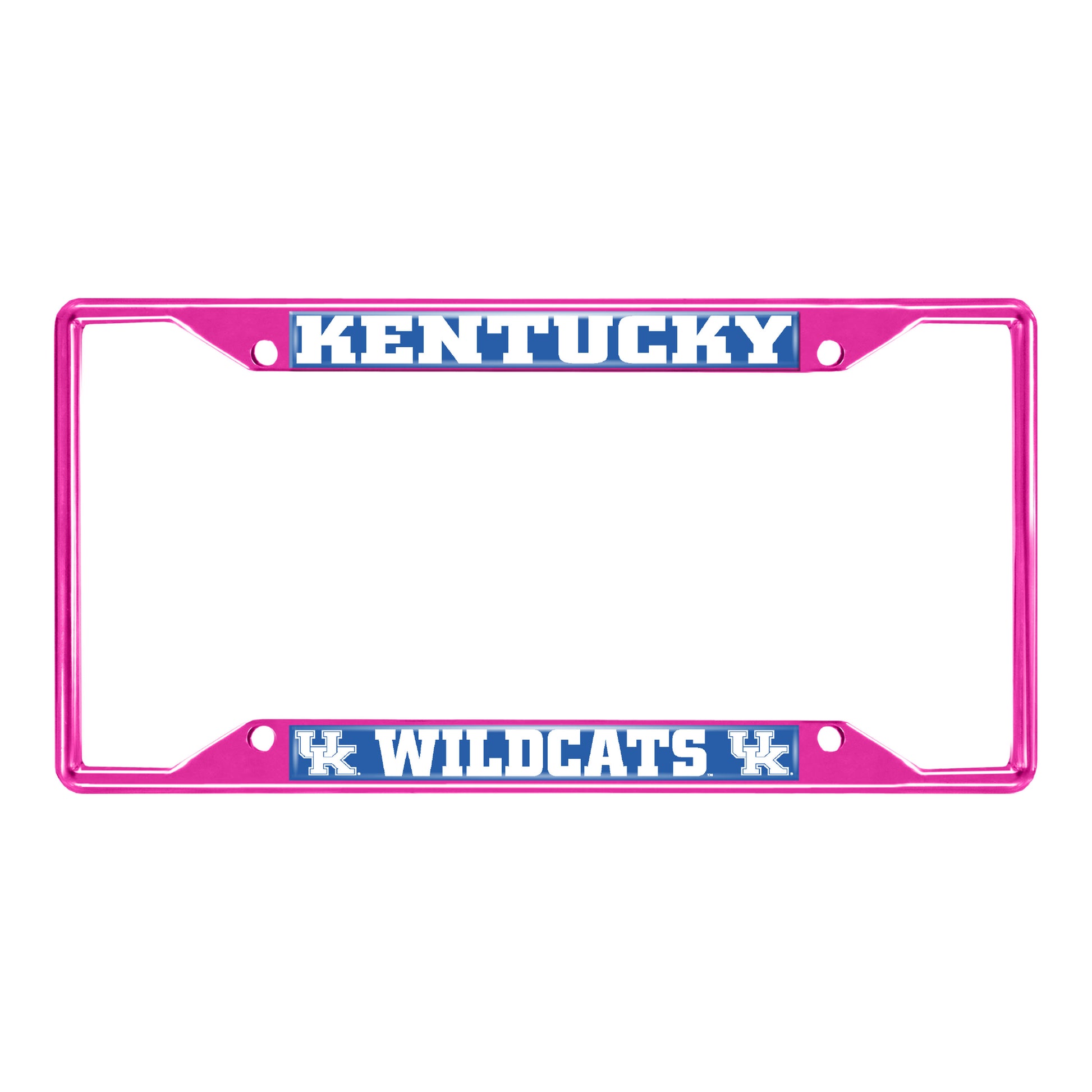 Kentucky-Pink License Plate Frame