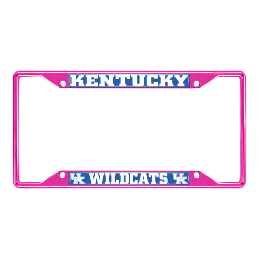 Kentucky-Pink License Plate Frame