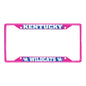 Kentucky-Pink License Plate Frame