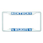 Kentucky-White License Plate