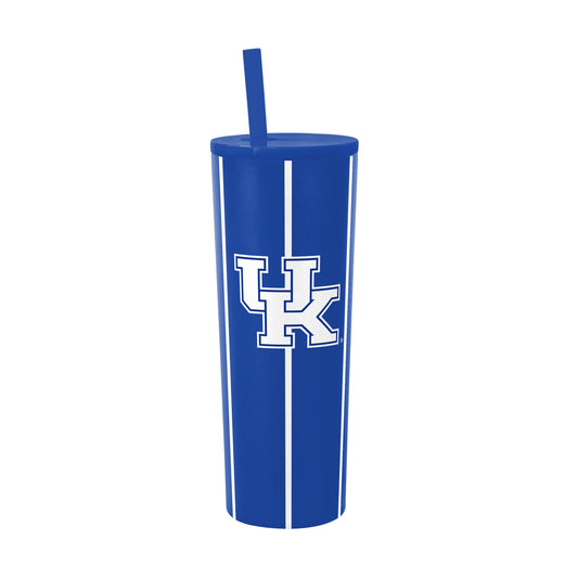 Kentucky 30oz Thin Stripe SS Straw Tumbler