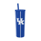 Kentucky 30oz Thin Stripe SS Straw Tumbler